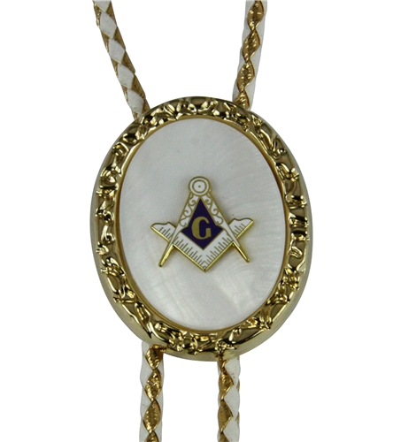 3030207 Freemason Bolo Tie Shriner Ties Mason Masonic
