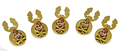 4031768 Set of Shrine Clown Unit Button Covers Shriner Parade Clown