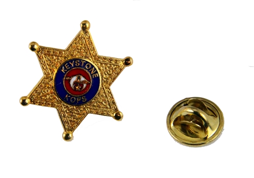 6030649 Shriner Lapel Pin Keystone Kops Pin Cop Badge Unit ID