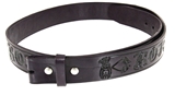 1010007 Genuine Leather Purple Jester Belt Sizes 32-60 Royal Order of Jesters