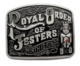 4031759 Royal Order of Jesters Belt Buckle Billiken ROJ Jester Mirth is King Biliken