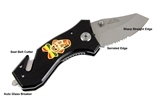 4031886 Shrine Clown Auto Emergency Knife Glass Breaker Seat Belt Strap Cutter Shriner Hospital Clowns Unit