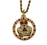 4031977 33 Degree Scottish Rite Pendant Necklace 33rd Thirty Three Supreme Council Mason Masonic Masonry Freemasonry