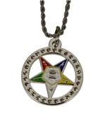 4031990 Order of the Eastern Star OES Freemasonry O.E.S. Mason Masonic O E S Crown Golden Cup Broken Column Pentagram