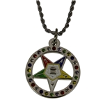 4031991 Order of the Eastern Star OES Freemasonry O.E.S. Mason Masonic O E S Crown Golden Cup Broken Column Pentagram