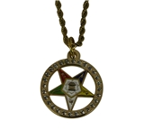 4031992 Order of the Eastern Star OES Freemasonry O.E.S. Mason Masonic O E S Crown Golden Cup Broken Column Pentagram