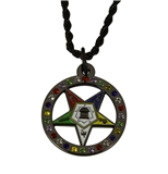 4031995 Order of the Eastern Star OES Freemasonry O.E.S. Mason Masonic O E S Crown Golden Cup Broken Column Pentagram
