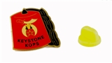 6030640 Keystone Kops Fez Lapel Pin Shriner  Cop Unit
