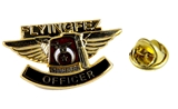 6030718 Flying Fez Officer Badge Lapel Pin Shrine Fezz Shriner