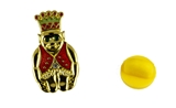 6030742 Royal Order of Jesters Billiken Lapel Pin Large Detailed Pin Jester