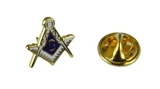6030763 Mason Lapel Pin Masonic Blue Lodge Square and Compass