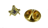 6030764 Tiny Mason Lapel Pin Masonic Blue Lodge Square and Compass