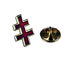 6030827 Large 33rd Degree Inspector General Honorary Lapel Pin Scottish Rite Double Cross