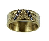 T137 Scottish Rite 33 Degree Stainless Steel Ring 33rd Thirty Third Freemason Mason Consistory Supreme Council Jurisdiction