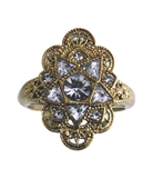 T152 OES Stainless Steel Ring Order Eastern Star O.E.S. Sister Star